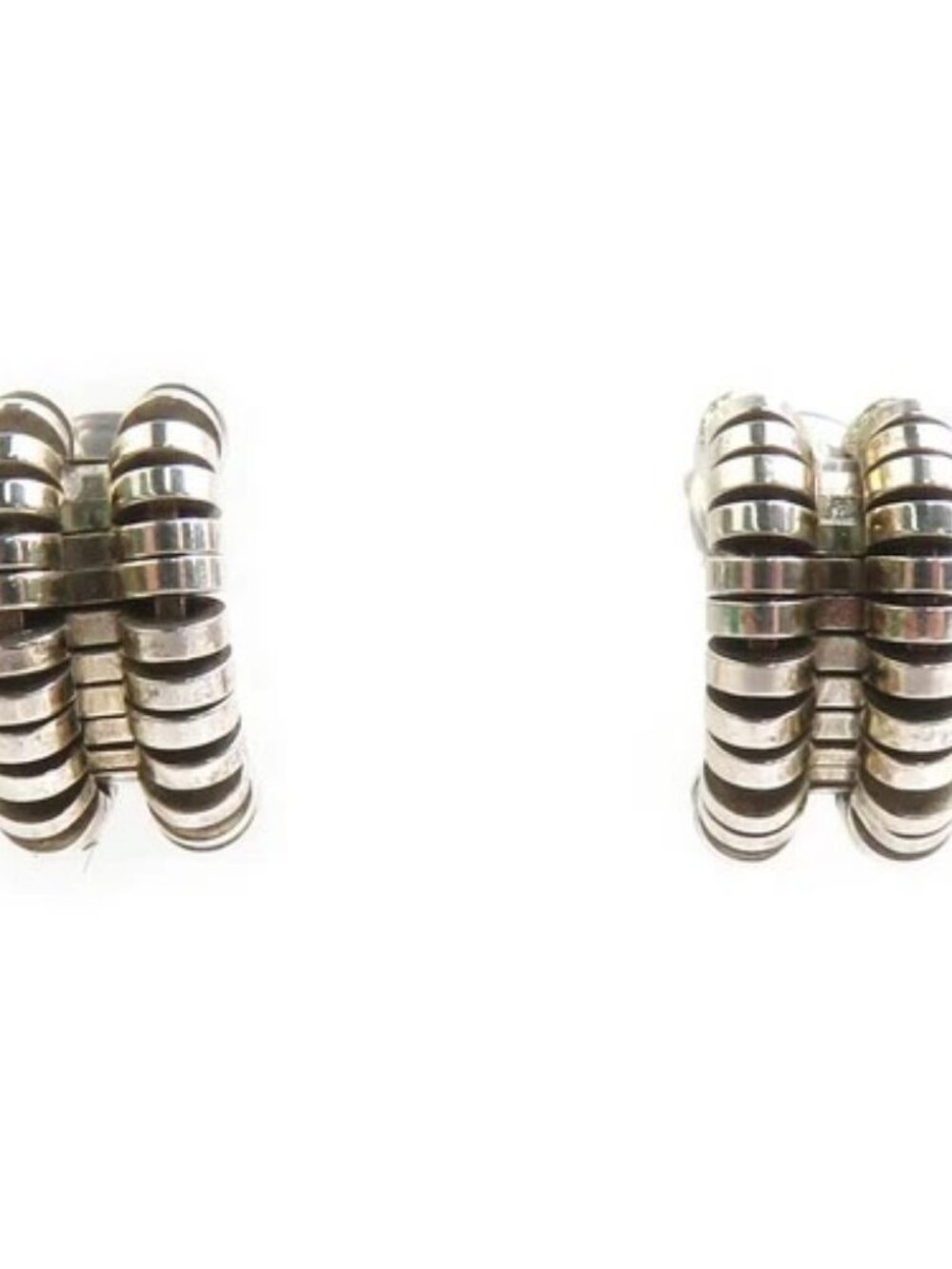 Auth BOTTEGAVENETA Pierce Earrings Silver 925 - r11165k